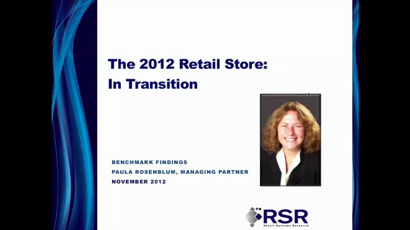 TRS/RSR Webinar - The Retail Store in Transition